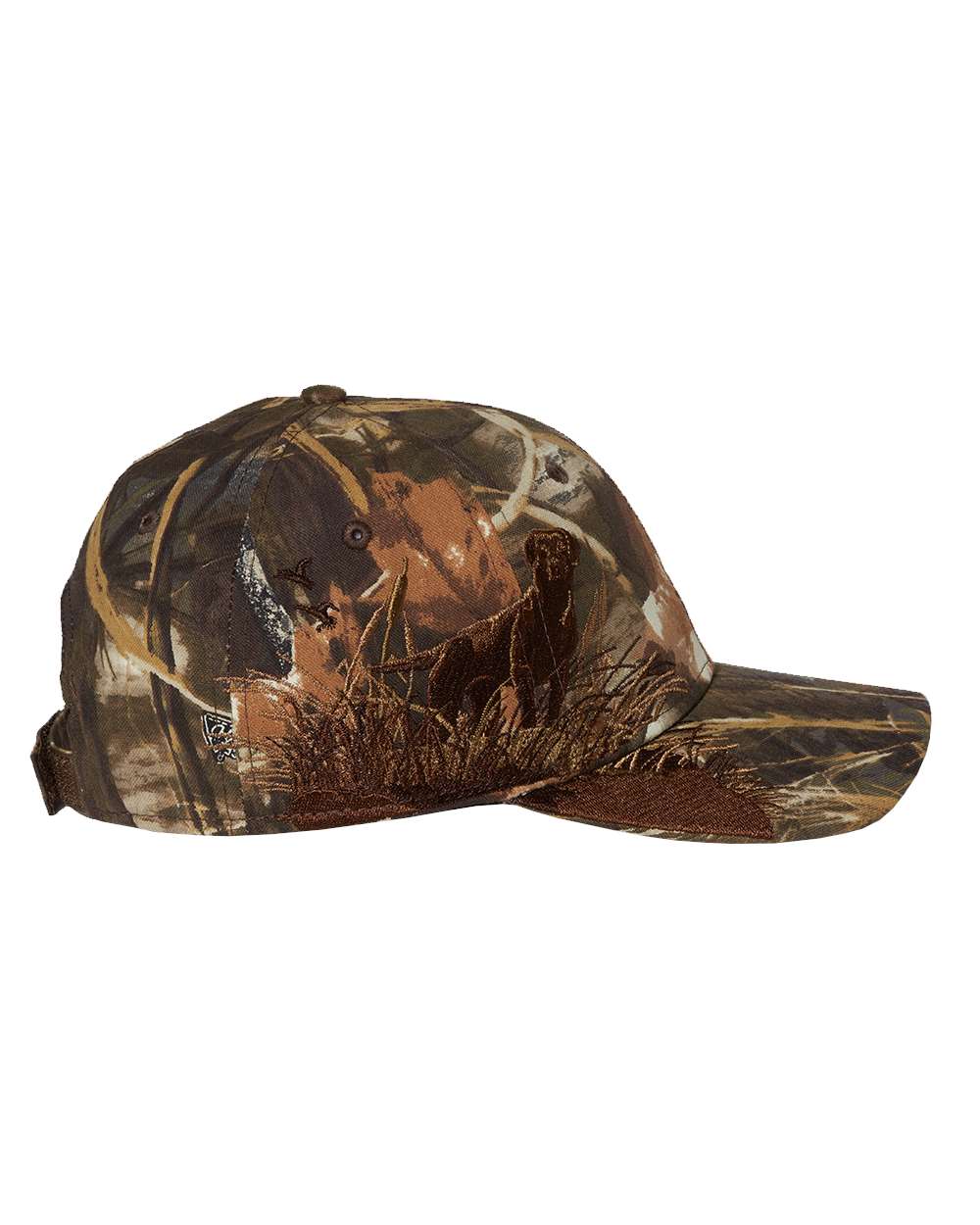 Camo Embroidered Labrador Cap - JSE Custom Embroidery & DTG